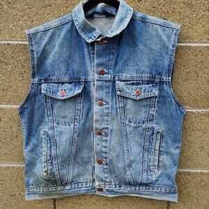 EXPRESSIONS Vintage Jean Vest